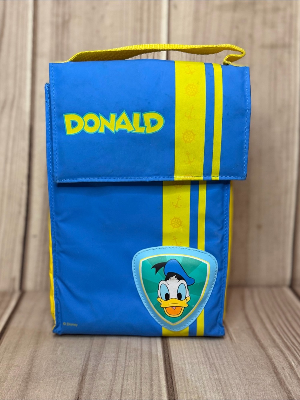 Thermos Disney Donald Duck Insulated Lunch Sack Bag Blue & Yellow